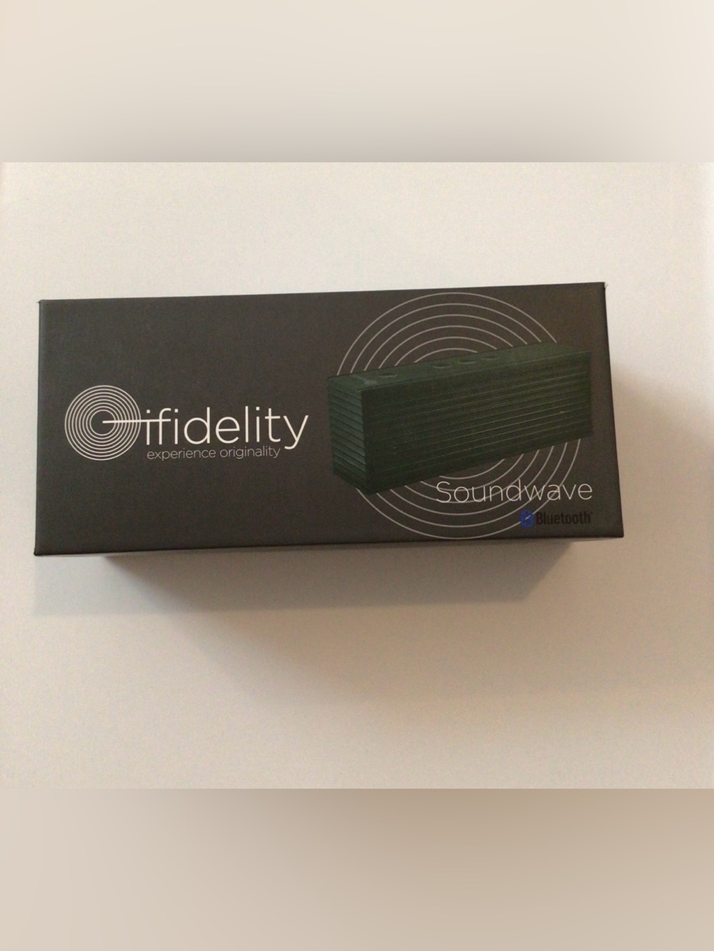 Fidelity Soundwave Portable Bluetooth Speaker - Black